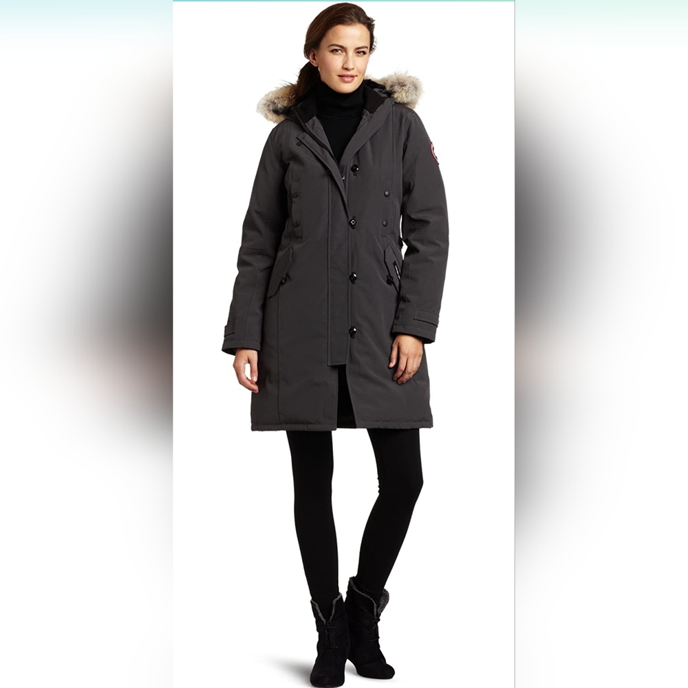 NWT Canada Goose Kensington Parka BLACK BRAND NEW